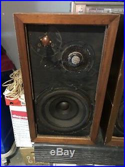 Acoustic Research AR-3 Speakers Vintage