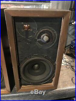 Acoustic Research AR-3 Speakers Vintage