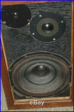 Acoustic Research AR-3 only One Vintage Speaker Untested AS-IS (the second one)
