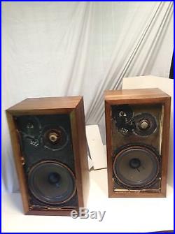 Acoustic Research AR 3a AR 3a AR-3a Speaker Pair- Reconditioned- AS-IS