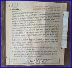 Acoustic Research AR-3a Loudspeaker Pair Pickup Only