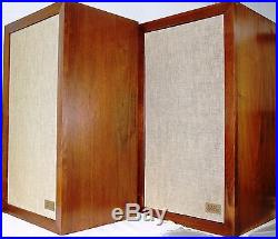 Acoustic Research AR-3a Loudspeakers OW, SN 62616 & 62621, Exceptional, Mint