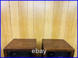 Acoustic Research AR-3a OILED WALNUT Speakers Pair 3-Way Used JP F/S