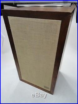 Acoustic Research AR-3a Oiled Walnut Speaker withGrill Defective AS-IS