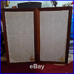 Acoustic Research AR-3a Speakers Fully ORIGINAL Serial # 43102 & 45521