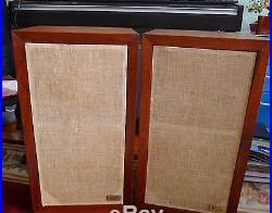 Acoustic Research AR-3a Speakers Fully ORIGINAL serial # 14852 & 14752