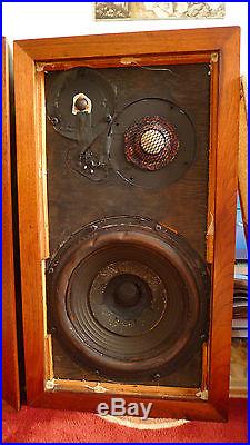 Acoustic Research AR-3a Speakers Fully ORIGINAL serial # 14852 & 14752