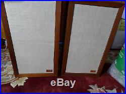 Acoustic Research AR-3a Speakers Fully ORIGINAL serial # 16399 & 17295