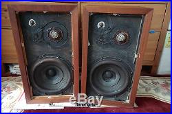 Acoustic Research AR-3a Speakers Fully ORIGINAL serial # 16399 & 17295