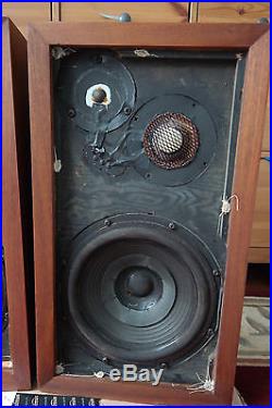 Acoustic Research AR-3a Speakers Fully ORIGINAL serial # 16399 & 17295