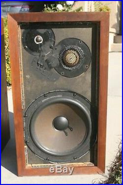 Acoustic Research AR-3a Speakers Oiled Walnut -Local Pick Up Only