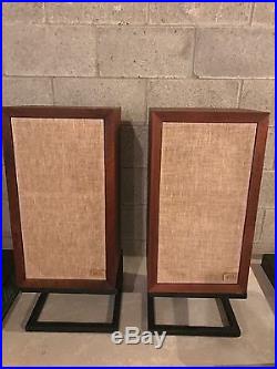 Acoustic Research AR 3a Speakers Refoamed and Serviced