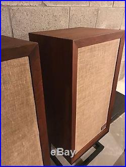 Acoustic Research AR 3a Speakers Refoamed and Serviced