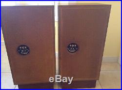 Acoustic Research AR-3a Speakers With Stands