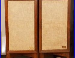 Acoustic Research AR 3a Speakers and Original Stands