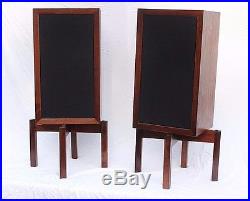Acoustic Research AR-3a Speakers and Original Stands With Serial Numbers
