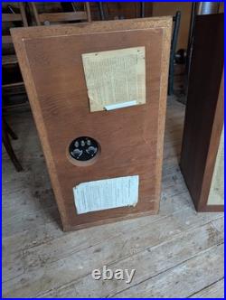 Acoustic Research AR-3a Stereo Speakers Untested Serials 31647/31650 Shipping