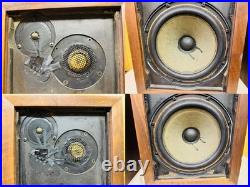 Acoustic Research AR-3a Vintage 3-Way Speakers Pair Oiled Walnut Japan Used