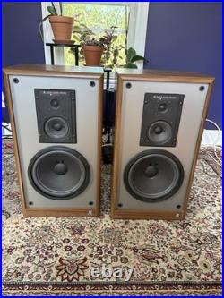 Acoustic Research AR-48B Speakers Minty and Restored
