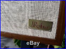 Acoustic Research AR 4XA Speakers Good working condition