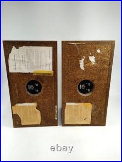Acoustic Research AR-4X Speakers Late 60's Beautiful Classic Speakers