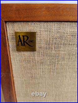 Acoustic Research AR-4X Speakers Late 60's Beautiful Classic Speakers
