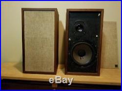 Acoustic Research AR-4X Speakers Pair Vintage Tested & Working