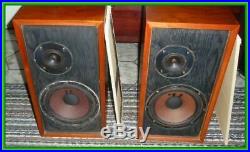 Acoustic Research AR-4X Speakers Pair Vintage Tested & Working
