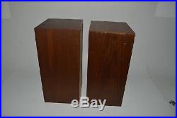 Acoustic Research AR-4X Speakers Pair Vintage Use or Restore Tested & Working