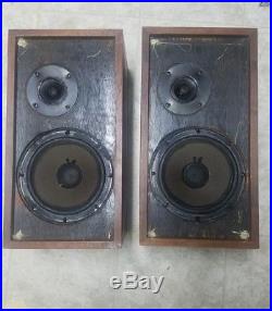 Acoustic Research AR-4X Speakers Tested. Working