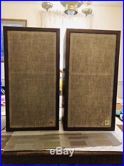 Acoustic Research AR-4X Speakers Vintage Circa 1965/66 Highly Rated