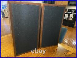 Acoustic Research AR-4X Vintage Bookshelf Speakers AR4X Oiled Walnut