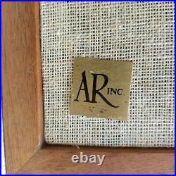 Acoustic Research AR-4X Vintage Bookshelf Speakers EXCELLENT! Ar4x ar 4x