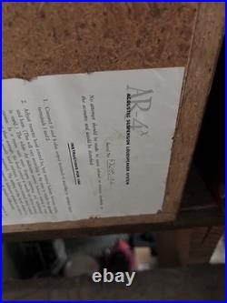 Acoustic Research AR-4x Bookshelf Speakers Walnut Watch Tested Working
