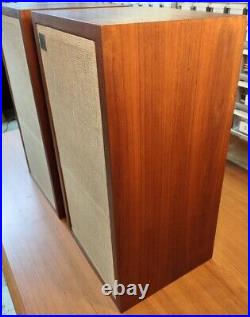 Acoustic Research AR 4x Speakers! Nice condition! Parts-only need repairs
