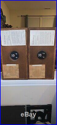 Acoustic Research AR-4x Speakers Vintage Classics