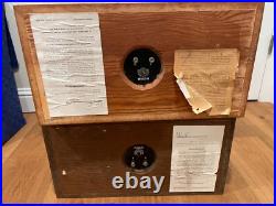 Acoustic Research AR-4x Suspension Wood Loudspeakers 1970's