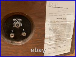 Acoustic Research AR-4x Suspension Wood Loudspeakers 1970's