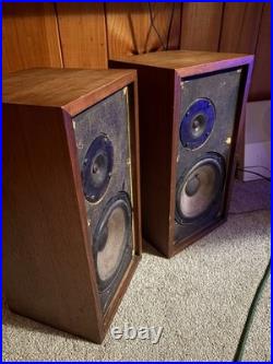 Acoustic Research AR-4x Vintage Acoustic Suspension Bookshelf Speakers Pair