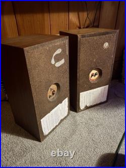 Acoustic Research AR-4x Vintage Acoustic Suspension Bookshelf Speakers Pair