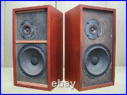 Acoustic Research AR-4x Vintage Bookshelf Speakers (Parts or Repair Only!)