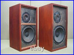 Acoustic Research AR-4x Vintage Bookshelf Speakers (Parts or Repair Only!)