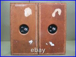 Acoustic Research AR-4x Vintage Bookshelf Speakers (Parts or Repair Only!)