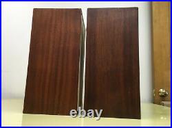 Acoustic Research AR-4x Walnut Bookshelf Speakers, Mild Rebuild, Very Nice