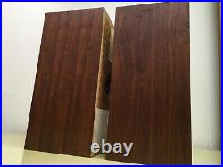 Acoustic Research AR-4x Walnut Bookshelf Speakers, Mild Rebuild, Very Nice