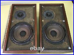 Acoustic Research AR-4x Walnut Bookshelf Speakers, Mild Rebuild, Very Nice