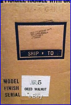 Acoustic Research AR-5 Speakers AR5 NEW IN BOX! FREE SHIP