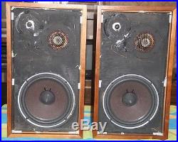 Acoustic Research AR-5 Speakers AR5 New Woofer Surrounds, Aerovox Caps Free Ship