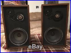 Acoustic Research AR-5 Speakers Gorgeous Restored AR5