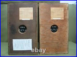 Acoustic Research AR-5 Speakers (New Potentiometers/Pro-Re-Foamed) Circa 1968